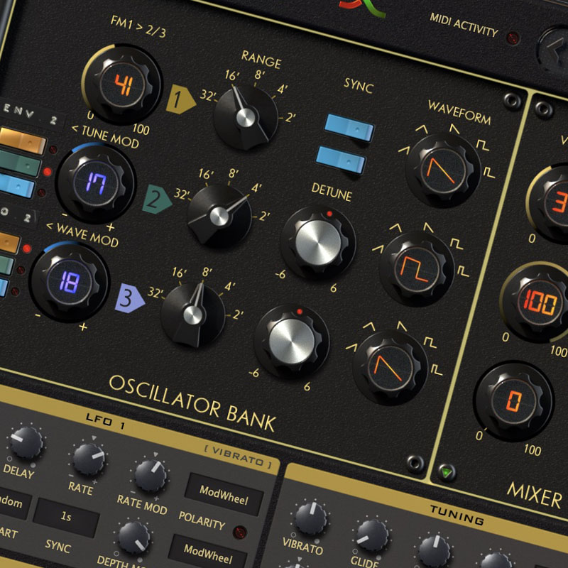 Synth Faceplates